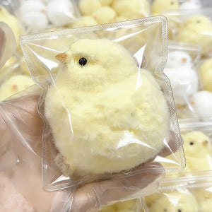 Chick Squishy Toy, Slow-Rising Mochi Sensory Fidget for Kids, Party Favors & Classroom Prizes