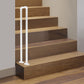 U-Shaped Stair Handrail – 39.37" Carbon Steel Wall Mount Safety Grab Bar for Indoor & Outdoor Stairs