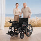 CE Certified Rear Caregiver Control Bariatric Mobility Chair Wide Seat Commercial Supplier Electric Wheelchair