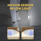 Motion Sensor LED Under Cabinet Lights, 2-Pack, USB Rechargeable, Magnetic Wireless Closet Lights