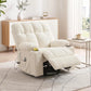 350 lb Massage Recliner Chair with Heat, Full-Body Vibration Massage, Cup Holders & Terry Cloth Upholstery