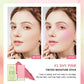 Orange Cream Blush Stick, Moisturizing, Long-Lasting & Waterproof, Twist-Up Design
