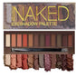 12-Color Pearlescent Shimmer Eyeshadow Palette with Mirror, Waterproof, Long-Lasting Eye Makeup
