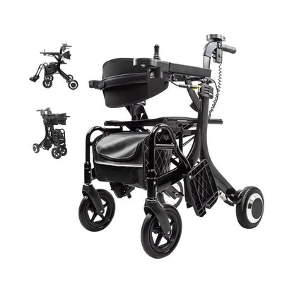 Electric Wheelchair Lightweight Rollator Walker Seniors Mobility Scooters