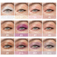 Shimmer Cream Eyeshadow Stick, Waterproof Metallic Eye Shadow Crayon, Blendable & Long-Lasting