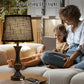 Tall Touch Table Lamps with USB-A and USB-C Charging Ports, Bedside Nightstand Lighting for Bedroom, Living Room and Office