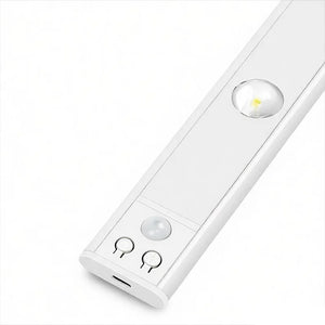 USB Rechargeable LED Under Cabinet Light with Motion Sensor, Dimmable Wireless Light for Kitchen, Closet, Cabinet & Bedroom