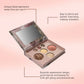 7-Color All-in-One Makeup Palette, Eyeshadow, Blush, Highlighter & Contour, Matte and Shimmer Finishes