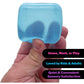 Ice Cube Squishy Fidget Toy with Box, Slow-Rebound Non-Sticky Sensory Desk Toy