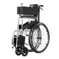Manual Reclining Folding Wheelchair with Commode and Adjustable Legrest