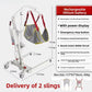 Electric Patient Lift Transfer Chair with Sling for Home Care
