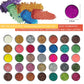 35-Color Glitter Eyeshadow Palette, Metallic Shimmer & Sequins, Highly Pigmented Waterproof Long-Lasting Eye Makeup