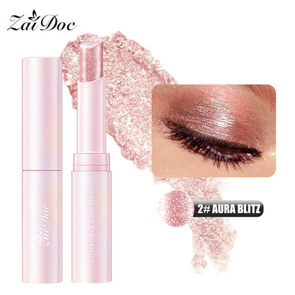 Pearl Shimmer Eyeshadow Stick, Waterproof & Smudge-Proof, Highly Pigmented, 5 Color Options