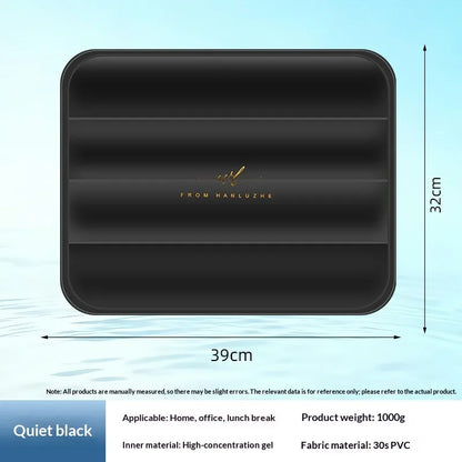 Cooling Gel Seat Cushion, Ergonomic Chair Pad for Office, Computer Desk, Car & Driver Seat, Long Sitting Comfort Support