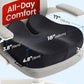 Ergonomic Memory Foam Seat Cushion – Coccyx & Tailbone Pressure Relief Chair Pad for Office, Car, Home & Long Sitting