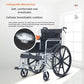 Portable Wheelchair Seat Foldable Class II Elderly Disabled Manual Mobility Rehabilitation Therapy Walking Aid CE