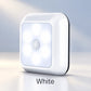 Battery Powered Motion Sensor Night Light, 6 LED 10ft Detection, 15-Second Auto-Off for Closet, Hallway & Stairs