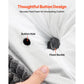 King Size Wedge Headboard Pillow with 2 Headrests & Side Pockets, Washable Flannel Backrest Pillow for Reading & Resting
