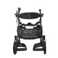 Power Assist Electric Folding Rollator Walker with Seat