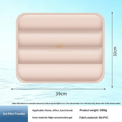 Cooling Gel Seat Cushion, Ergonomic Chair Pad for Office, Computer Desk, Car & Driver Seat, Long Sitting Comfort Support