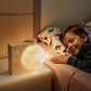 Sunrise Alarm Clock for Heavy Sleepers with Moon Night Light, 10 Light Effects, 30/60/90-Minute Timer for Bedroom