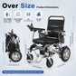 Heavy-Duty 4-Wheel Mobility Scooter for Seniors – 418 lbs Capacity, 12.4 Mile Range, Tight Turning Radius, Electric Travel Scooter