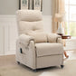 Compact Power Recliner Chair with Wheels & USB Ports, Electric Reclining Chair for Small Spaces, Living Room, Bedroom & Office
