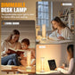 Cordless Rechargeable Table Lamp, 3-Mode Touch Dimming, IP54 Water-Resistant