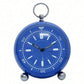 Round Silent Non-Ticking Alarm Clock, Battery Operated Retro Analog Bedside Clock for Bedroom, Desk & Nightstand
