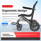 Ultra-Lightweight Foldable Ergonomic Portable Wheelchair for Seniors