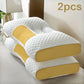 2-Pack Adjustable Ergonomic Neck Pillows, Contoured Support Pillows for All-Season Sleeping Comfort