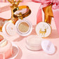 Deer-Themed Makeup Gift Set with Blush, Eyeshadow Palette, Lipstick & Lip Gloss