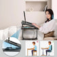 Adjustable Foldable Laptop Desk for Bed & Couch – Portable Bed Tray Table with Cup Holder for Laptop, Writing & Reading