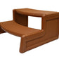 Portable Non-Slip Hot Tub Spa Step, 300 lbs Capacity, Weather-Resistant UV Polyethylene, Reversible Tread, Made in USA