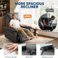 360° Swivel Rocker Recliner Chair – PU Leather Glider Nursery Chair with Deep Seat & Padded Armrests for Living Room