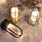 Rechargeable Aluminum Cross Table Lamp, Touch Control, Non-Slip Rubber Base for Bedroom and Dining Room Ambient Lighting