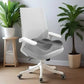 Ergonomic Memory Foam Seat Cushion – Contoured Pressure Relief Chair Pad with Center Groove for Office, Car & Home