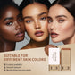 2-Piece Serum-Boosted Skin Tint Foundation Stick Set, Smooth High Coverage Concealer, Travel Makeup