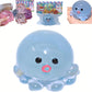 2-Pack Handmade Blue Silicone Taba Squishy Toys, Sticky Sensory Fidgets & Collectible Decor