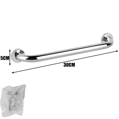 Stainless Steel Safety Grab Bar – Rust-Resistant Bathroom Support Handrail, Multiple Sizes