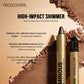 8-Piece Dual-Ended Metallic Eyeshadow Stick Set, Waterproof Blendable Eye Makeup and Highlighter Pencils