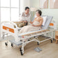 Multifunctional Manual Care Bed with Detachable Electric Wheelchair for Elderly Care