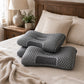 Soybean Fiber Ergonomic Contour Neck Pillow for Side & Back Sleepers, Breathable Head, Neck & Shoulder Support Pillow