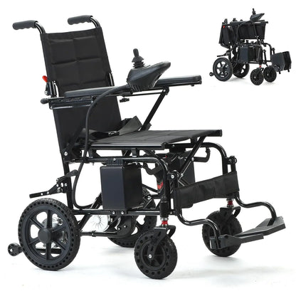 Foldable Electric Wheelchair for Adults, 300 lbs Capacity, 15 Mile Range