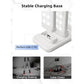 6-Pack 11.8-Inch LED Under Cabinet Lights with Motion Sensor, 1100mAh Rechargeable Battery, Charging Station & 3 Color Temperatures