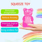 Mini Bear Maltose Squishy Toy, Soft Slow-Rising Sensory Squeeze Fidget for Kids & Adults