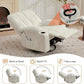 350 lb Massage Recliner Chair with Heat, Full-Body Vibration Massage, Cup Holders & Terry Cloth Upholstery