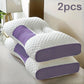 2-Pack Adjustable Ergonomic Neck Pillows, Contoured Support Pillows for All-Season Sleeping Comfort