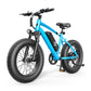 Hopepeak F10 Fat Tire Electric Bike for Adults – 1200W Peak Motor, 48V Battery, 20" × 4" Tires, 7-Speed