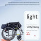 Lightweight Folding Aluminum Alloy Portable Wheelchair